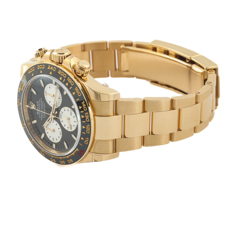 Rolex Daytona 100th Anniversary "Le Mans" Yellow Gold Black Dial 126528LN-0001 Mens 40mm