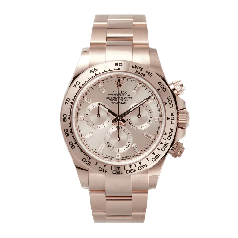 Rolex Daytona Rose Gold Pink Dial 116505-0017 Mens 40mm