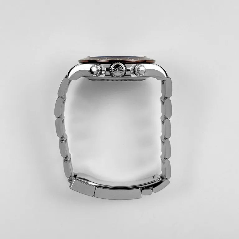 Rolex Daytona Platinum Baguette Ice Blue Dial 116506-0002 Mens 40mm