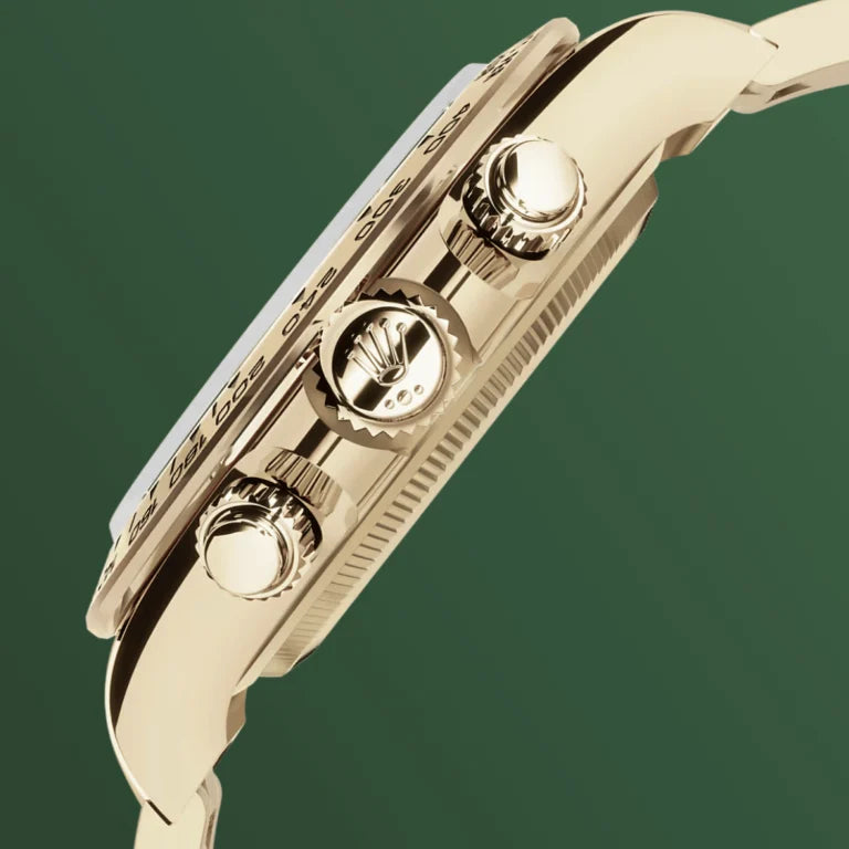 Rolex Daytona Yellow Gold Green Dial 126508-0008 Mens 40mm