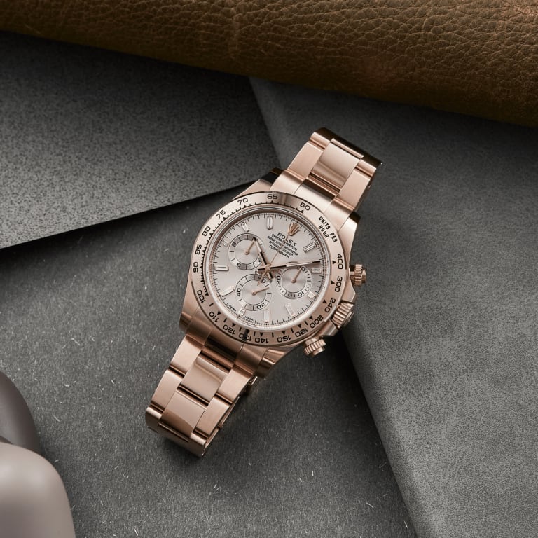 Rolex Daytona Rose Gold Pink Dial 116505-0017 Mens 40mm