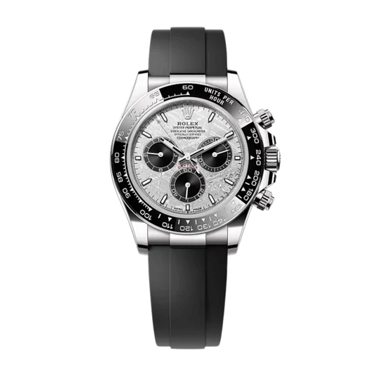 Rolex Daytona White Gold Oysterflex Meteorite Dial 126519LN-0007 Mens 40mm
