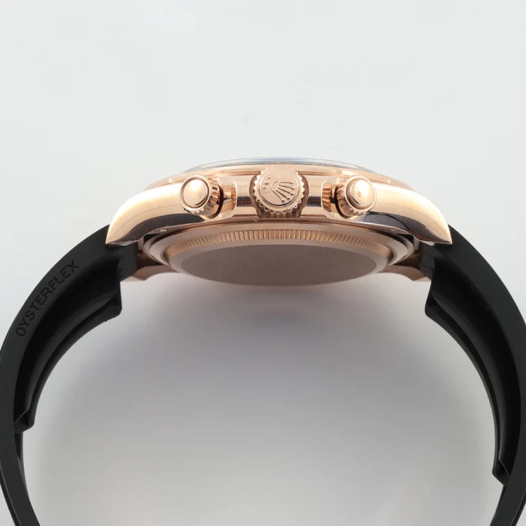 Rolex Daytona Rose Gold Oysterflex Pink Dial 126515LN-0006 Mens 40mm