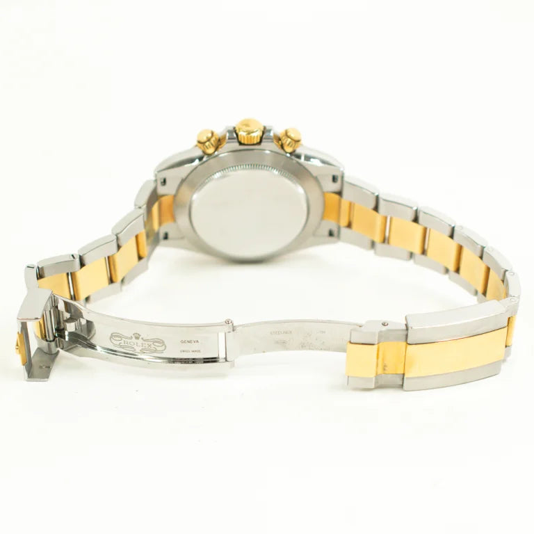 Rolex Daytona Yellow Gold & Steel Champagne Dial 116503-0003 Mens 40mm