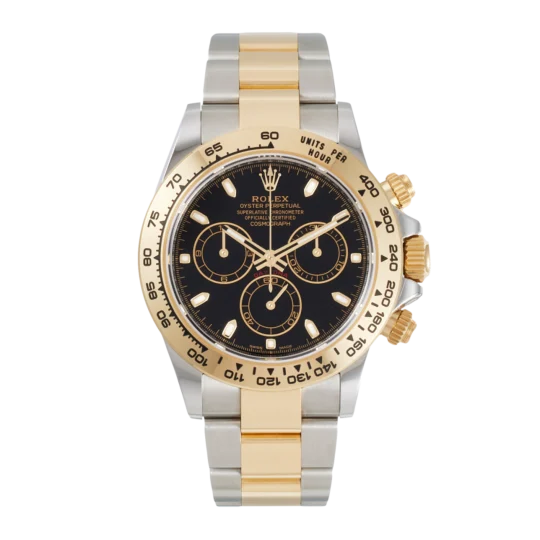 Rolex Daytona Yellow Gold Black Dial 116503-0004 Mens 40mm