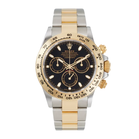 Rolex Daytona Yellow Gold Black Dial 116503-0004 Mens 40mm