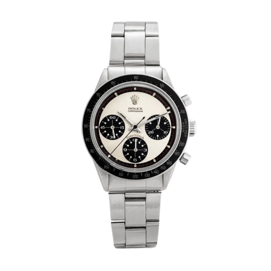 Rolex Vintage Daytona "Paul Newman" Steel White Dial 6241 White Mens 38mm
