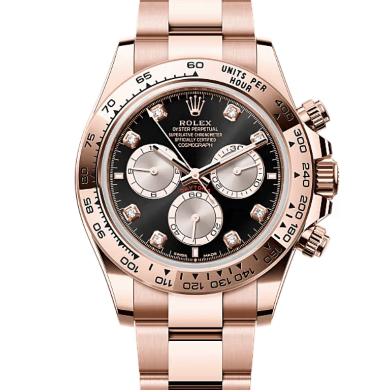 Rolex Daytona Rose Gold Black Dial 126505-0003 Mens 40mm