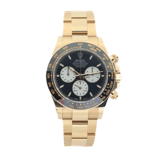 Rolex Daytona 100th Anniversary "Le Mans" Yellow Gold Black Dial 126528LN-0001 Mens 40mm