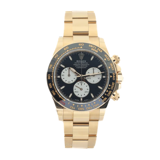 Rolex Daytona 100th Anniversary "Le Mans" Yellow Gold Black Dial 126528LN-0001 Mens 40mm