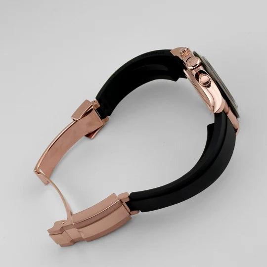 Rolex Daytona Rose Gold Oysterflex Brown Dial 116515LN-0041 Mens 40mm