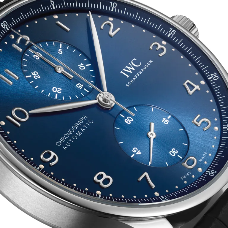 Portugieser IW371606 Chronograph Steel Blue Dial 41mm