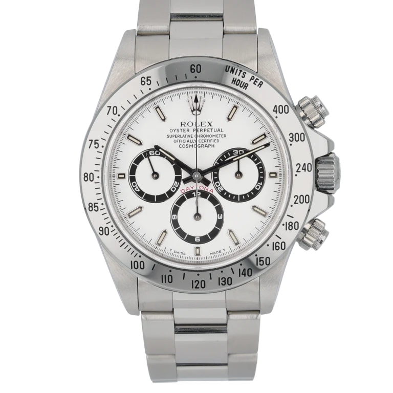 Rolex Daytona Steel White Dial "Zenith"16520 Mends 40mm