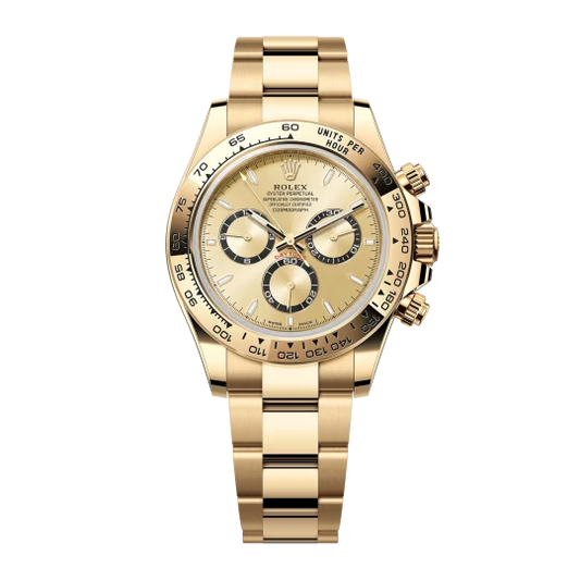 Rolex Daytona Yellow Gold Champagne Dial 126508-0005 Mens 40mm
