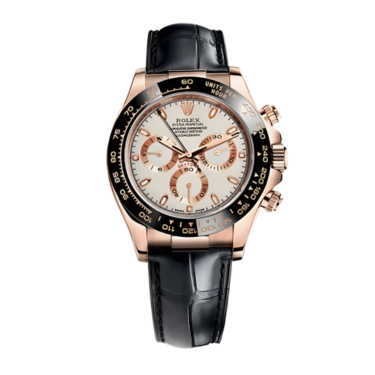 Rolex Daytona Rose Gold White Dial 116515LN-0003 Mens 40mm