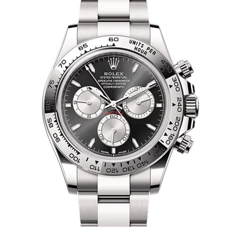 Rolex Daytona White Gold Black Dial 126509-0001 Mens 40mm