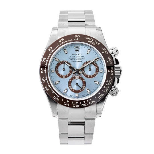 Rolex Daytona Platinum Ice Blue Dial 116506-0001 Mens 40mm