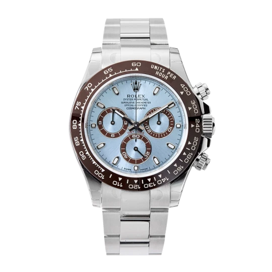 Rolex Daytona Platinum Ice Blue Dial 116506-0001 Mens 40mm