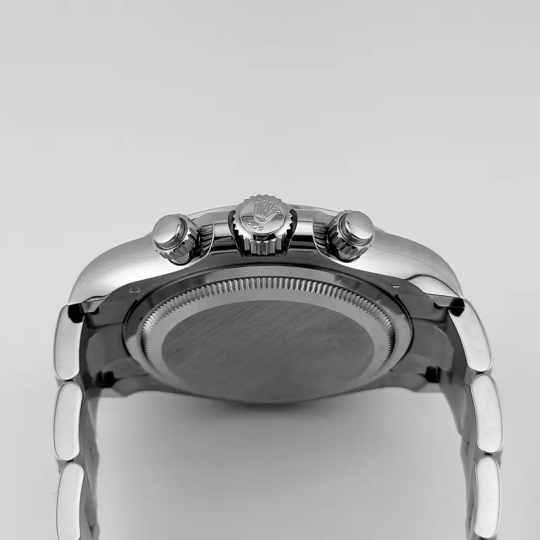 Rolex Daytona White Gold Diamond Black Mother of Pearl Dial 126579RBR-0001 Mens 40mm