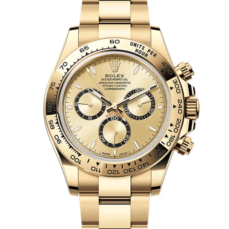 Rolex Daytona Yellow Gold Champagne Dial 126508-0005 Mens 40mm