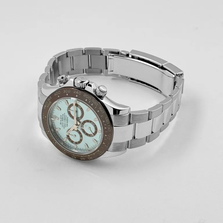 Rolex Daytona Platinum Ice Blue Dial 116506-0001 Mens 40mm