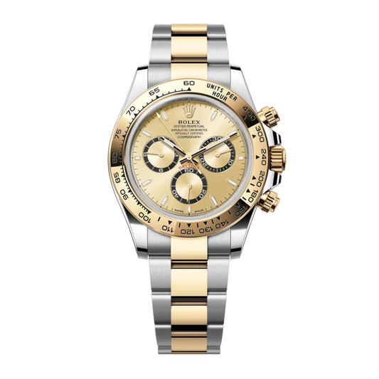 Rolex Daytona Yellow Gold & Steel Champagne Dial 126503-0004 Mens 40mm