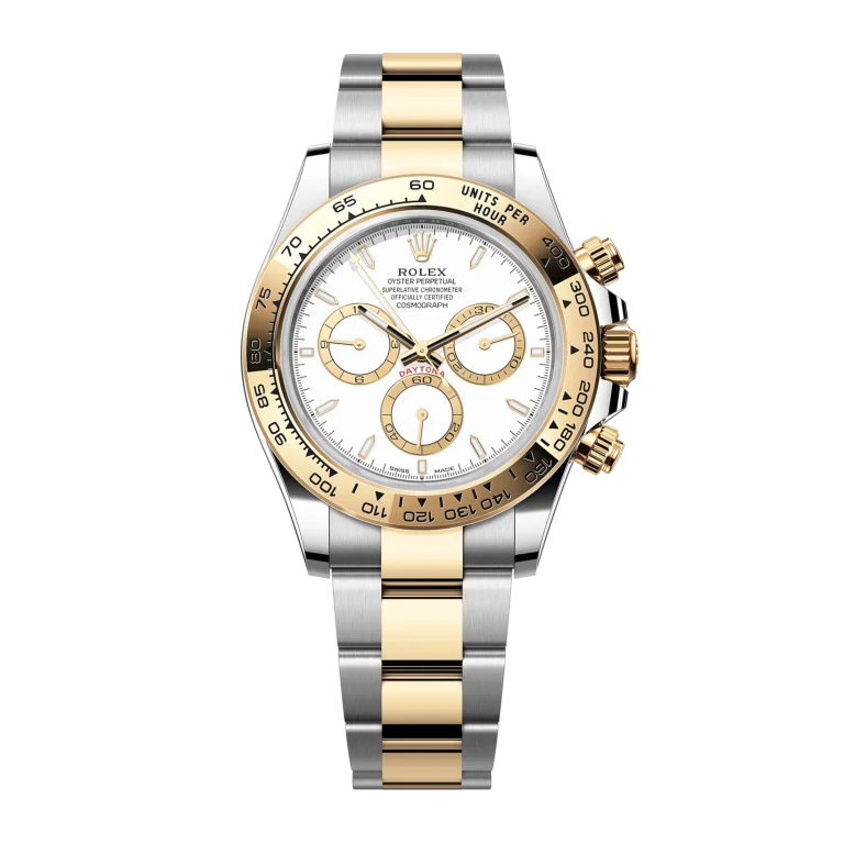 Rolex Daytona Yellow Gold & Steel White Dial 126503-0001 Mens 40mm