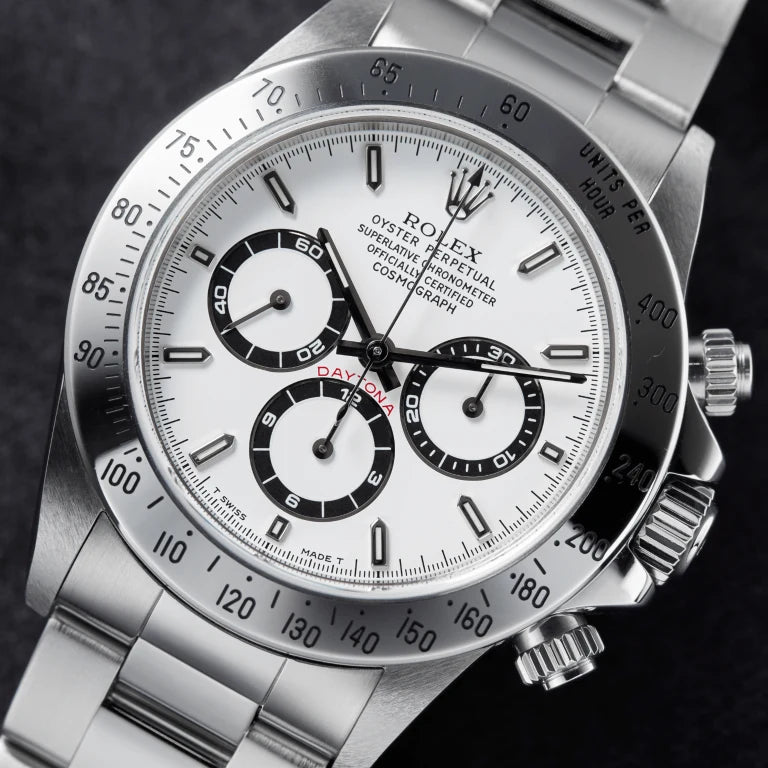 Rolex Daytona Steel White Dial "Zenith"16520 Mends 40mm