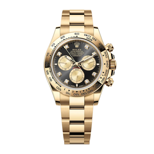 Rolex Daytona Yellow Gold Black Dial 126508-0003 Mens 40mm