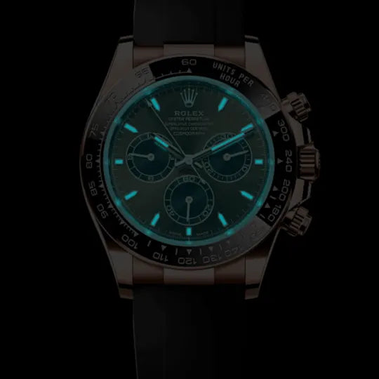 Rolex Daytona Rose Gold Oysterflex Brown Dial 126515LN-0010 mens 40mm