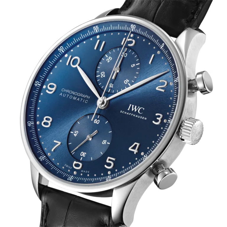 Portugieser IW371606 Chronograph Steel Blue Dial 41mm