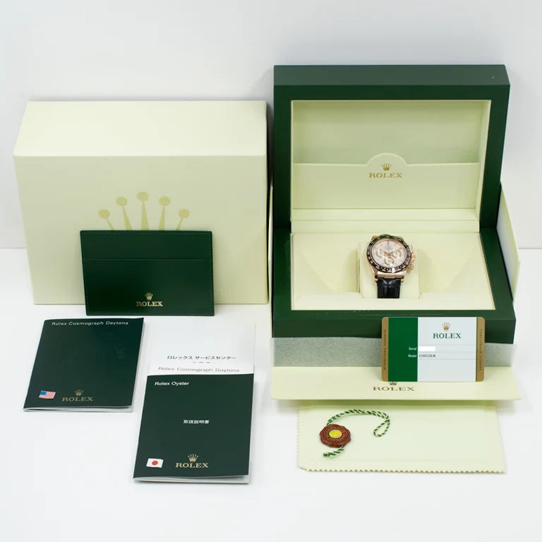 Rolex Daytona Rose Gold White Dial 116515LN-0003 Mens 40mm