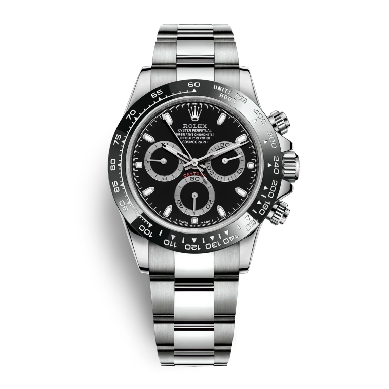 Rolex Daytona Steel Black Dial 116500LN-0002 Mens 40mm