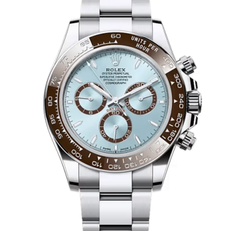 Rolex Daytona Platinum Ice Blue Dial 126506-0001 Mens 40mm