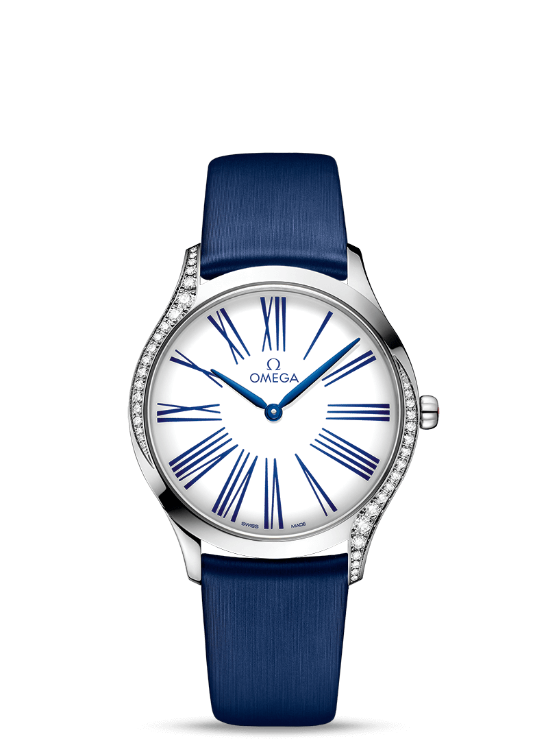 De Ville Steel Diamanten Watch 428.17.36.60.04.001